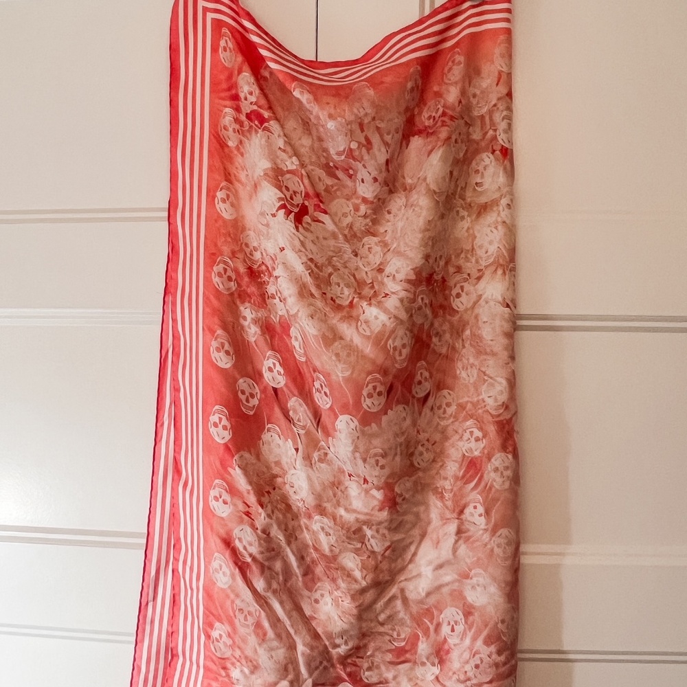 Alexander McQeen Silk Scarf - Picture 3 of 6